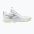 Női röplabda cipő Mizuno Wave Momentum Elite white/balsam green/ambrosia 2
