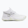 Női röplabda cipő Mizuno Wave Momentum Elite Mid white/balsam green/ambrosia 2