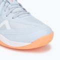 Női röplabda cipő Mizuno Wave Momentum Pro blue finch/lava orange/flamingo coral 7