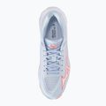 Női röplabda cipő Mizuno Wave Lightning Elite blue finch/white/lava orange 5