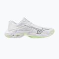 Női röplabda cipő Mizuno Wave Lightning Elite white/balsam green/ambrosia