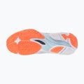 Női röplabda cipő Mizuno Wave Lightning Elite Mid blue finch/whitelava orange 4