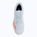 Női röplabda cipő Mizuno Wave Lightning Pro blue finch/lava orange/flamingo coral 5