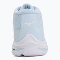 Női röplabda cipő Mizuno Wave Lightning Pro Mid blue finch/lava orange/flamingo coral 6