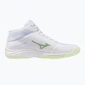 Női röplabda cipő Mizuno Lightning Select Mid white/aqua gray/ambrosia 2