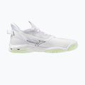 Női kézilabda cipő Mizuno Wave Mirage 5 white/balsam green 2