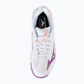 Női teniszcipő Mizuno Wave Exceed Court AC white/dahlia/lava orange 5