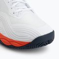 Férfi teniszcipő Mizuno Wave Enforce Court 2 AC white/insignia blue/orange 7