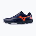 Férfi teniszcipő Mizuno Wave Enforce Court 2 CC beacon blue/lava orange/white 2