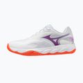 Női teniszcipő Mizuno Wave Enforce Court 2 CC white/dahlia/sunstone