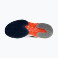 Férfi teniszcipő Mizuno Neo Ace CC white/insignia blue/orange 4