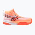 Röplabda cipő Mizuno Neo Jump Mid flamingo coral/lava orange/white