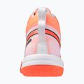Röplabda cipő Mizuno Neo Jump Mid flamingo coral/lava orange/white 3
