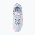 Női röplabda cipő Mizuno Wave Luminous Elite blue finch/lava orange/flamingo coral 5