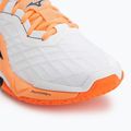 Kézilabda cipő Mizuno Wave Stealth Neo 2.1 white/black/flamingo coral 7