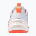 Kézilabda cipő Mizuno Wave Stealth Neo 2.1 white/black/flamingo coral 3