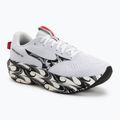 Férfi futócipők Mizuno Wave Rider 30 Disclosure white/black/high risk red
