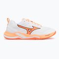Kézilabda cipő Mizuno Wave Stealth Elite white/lava orange 2