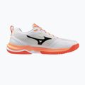 Kézilabda cipő Mizuno Wave Stealth Elite white/lava orange 2