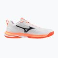 Kézilabda cipő Mizuno Wave Stealth Pro white/black/flamingo coral 2