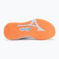 Női kézilabda cipő Mizuno Wave Stealth Neo 2.1 blue finch/lava orange/white 4