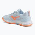 Női kézilabda cipő Mizuno Wave Stealth Elite blue finch/white 3