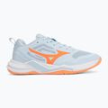 Női kézilabda cipő Mizuno Wave Stealth Pro blue finch/lava orange 2