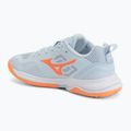 Női kézilabda cipő Mizuno Wave Stealth Pro blue finch/lava orange 3