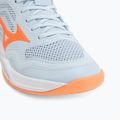 Női kézilabda cipő Mizuno Wave Stealth Pro blue finch/lava orange 7