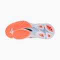 Női röplabda cipő Mizuno Wave Lightning Pro blue finch/lava orange/flamingo coral 4