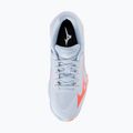 Női röplabda cipő Mizuno Wave Lightning Pro blue finch/lava orange/flamingo coral 5