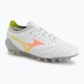 Futballcipő Mizuno Morelia Neo V β Pro AG white/lava orange/evening primrose