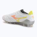 Futballcipő Mizuno Morelia Neo V β Pro AG white/lava orange/evening primrose 3