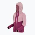 Gyermek fleece kapucnis pulóver REGATTA Dissolver X beaujolais/lilas 8