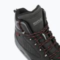 Férfi túrabakancs REGATTA Amble black/rio red 16