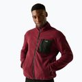 Férfi polár dzseki REGATTA Frankie Full Zip dark maroon