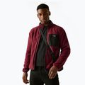Férfi polár dzseki REGATTA Frankie Full Zip dark maroon 4