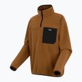 Férfi polár pulóver REGATTA Frankie Half Zip brown 7