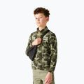 Gyerek polár pulóver REGATTA Hot Shot II Olive Night Camo Print