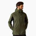 Férfi softshell dzseki REGATTA Birchdale II olive night/black