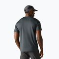 Férfi túrapóló REGATTA Fingal Slogan dark storm 3