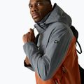 Férfi esőkabát REGATTA Waterproof Shell Bosfield brick/dark storm 7