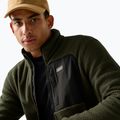 Férfi polár pulóver REGATTA Frankie Borg dark khaki/black 6