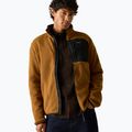 Férfi polár pulóver REGATTA Frankie Borg rich tan/black 4