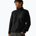 Férfi polár pulóver REGATTA Frankie Borg Half Zip black/black