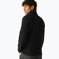 Férfi polár pulóver REGATTA Frankie Borg Half Zip black/black 4