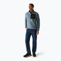 Férfi polár pulóver REGATTA Frankie Borg Half Zip grey mirage/black 2