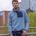Férfi polár pulóver REGATTA Frankie Borg Half Zip grey mirage/black 11