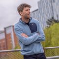 Férfi polár pulóver REGATTA Frankie Borg Half Zip grey mirage/black 12