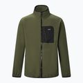 Férfi polár pulóver REGATTA  Frankie Full Zip Fleece dark khaki/black